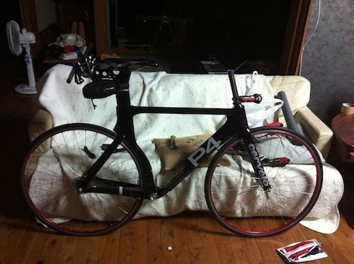 Cervelo P4 の組み立て、1 -- 煩悩分画